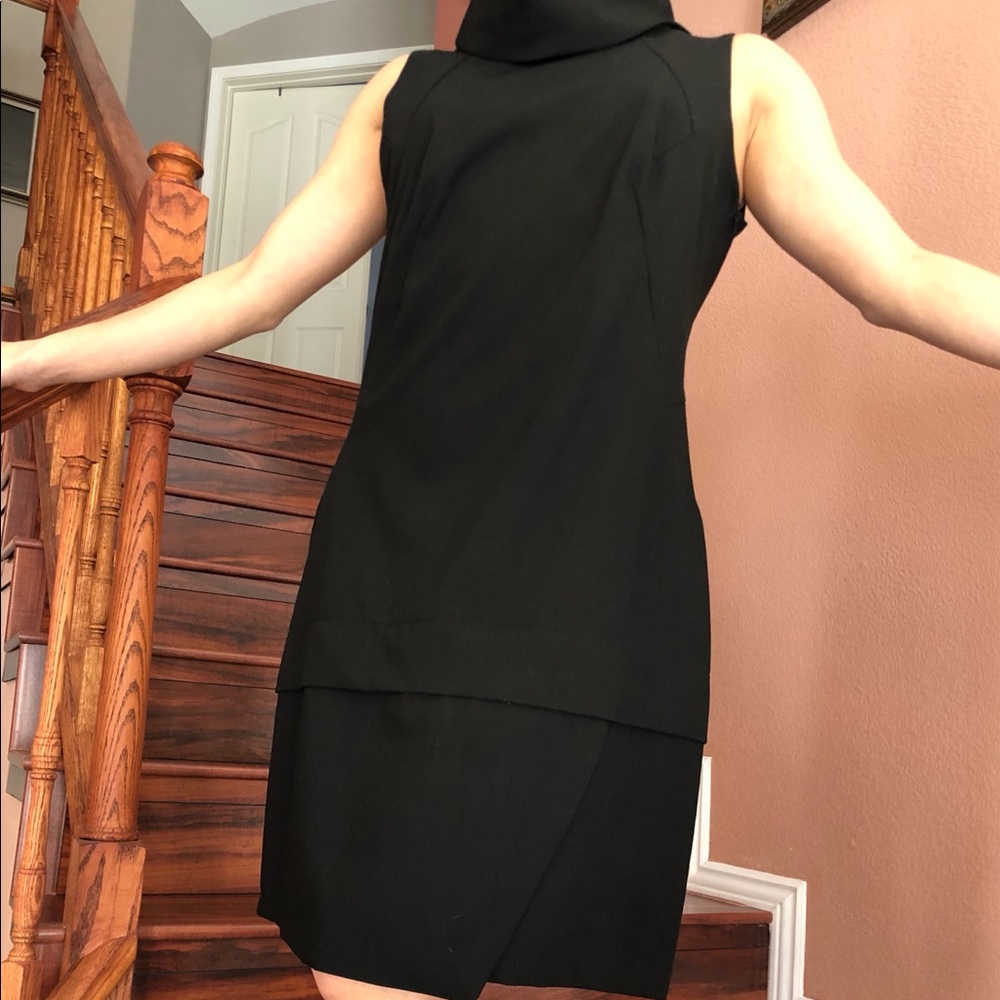 Zara Basic. Black dress.